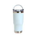 20oz Stainless Steel Tumbler with Foldable Handle - New Design