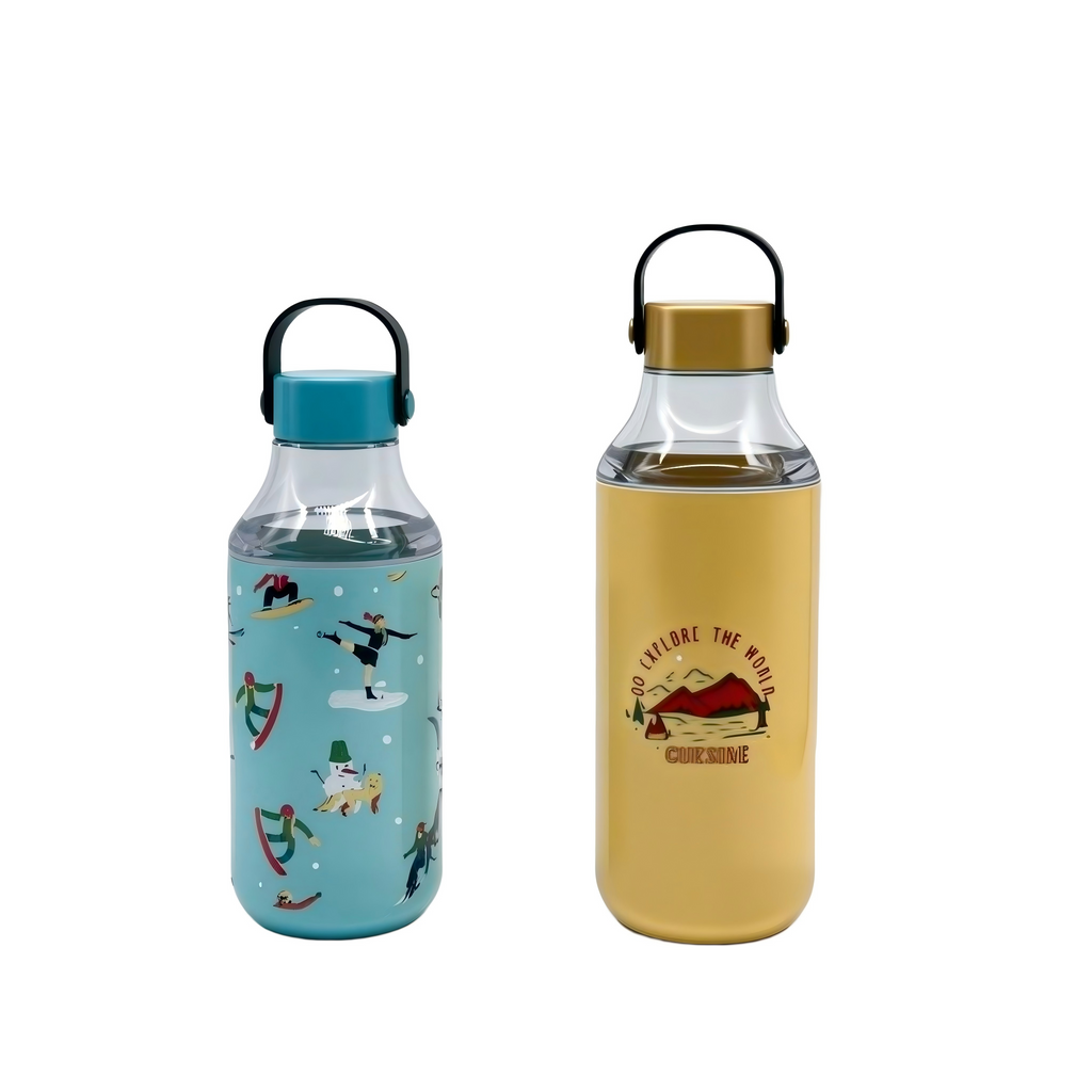Dual-Section Insulated Tumbler with Ice Chamber - 12oz/16oz Innovative Design